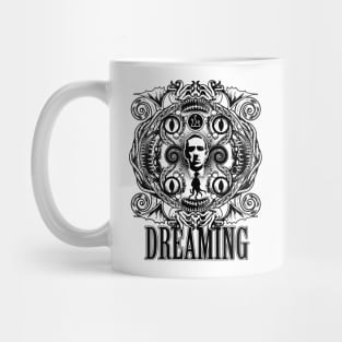 Lovecraftian Dreams - B&W Mug